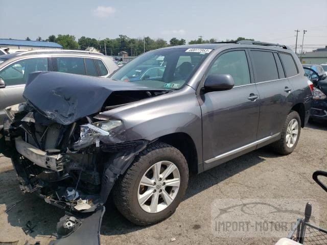 TOYOTA HIGHLANDER 2013 5tdbk3eh8ds211145