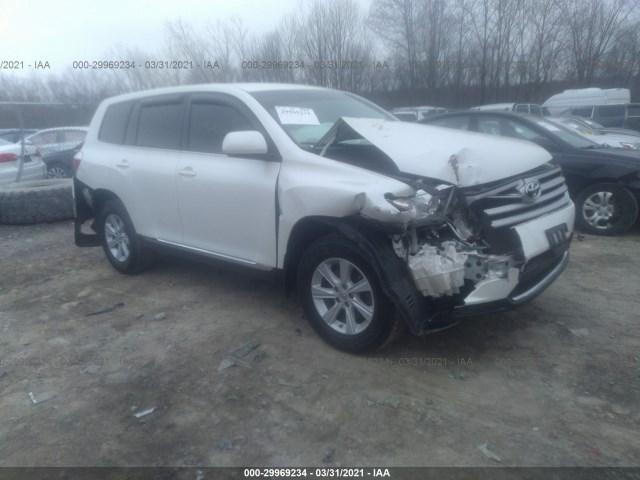 TOYOTA HIGHLANDER 2013 5tdbk3eh8ds212425