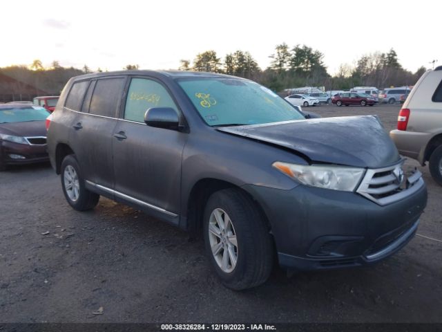 TOYOTA HIGHLANDER 2013 5tdbk3eh8ds213767