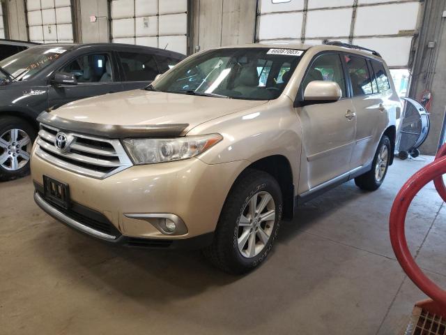 TOYOTA HIGHLANDER 2013 5tdbk3eh8ds217530