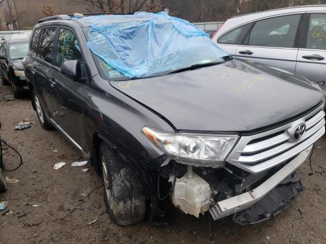 TOYOTA HIGHLANDER 2013 5tdbk3eh8ds217625