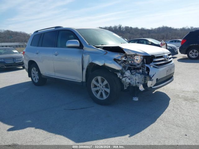 TOYOTA HIGHLANDER 2013 5tdbk3eh8ds219732