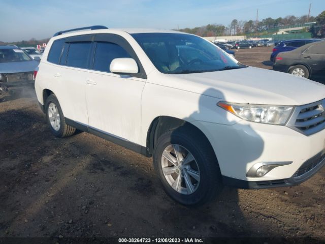 TOYOTA HIGHLANDER 2013 5tdbk3eh8ds248406