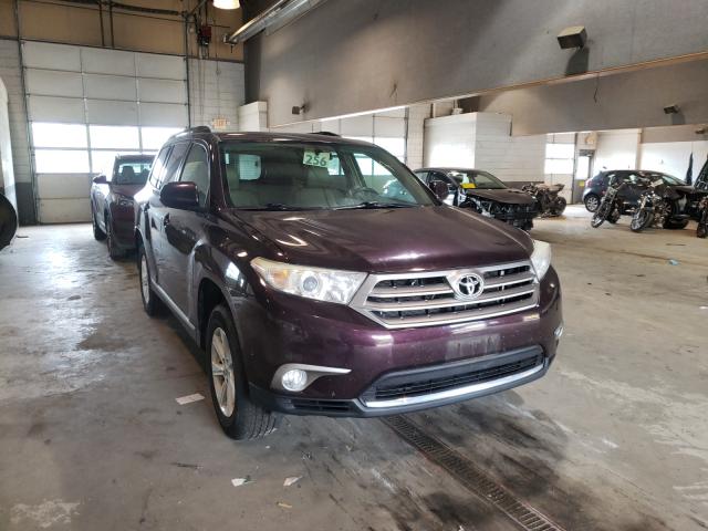 TOYOTA HIGHLANDER 2013 5tdbk3eh8ds248552