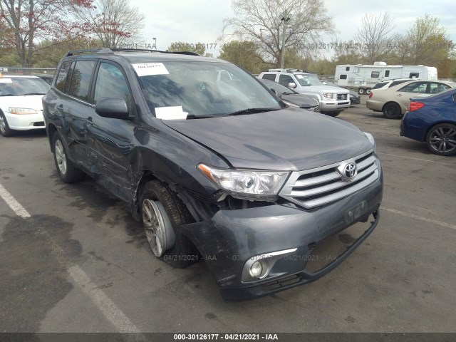 TOYOTA HIGHLANDER 2013 5tdbk3eh8ds249331