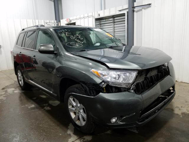 TOYOTA HIGHLANDER 2013 5tdbk3eh8ds250950