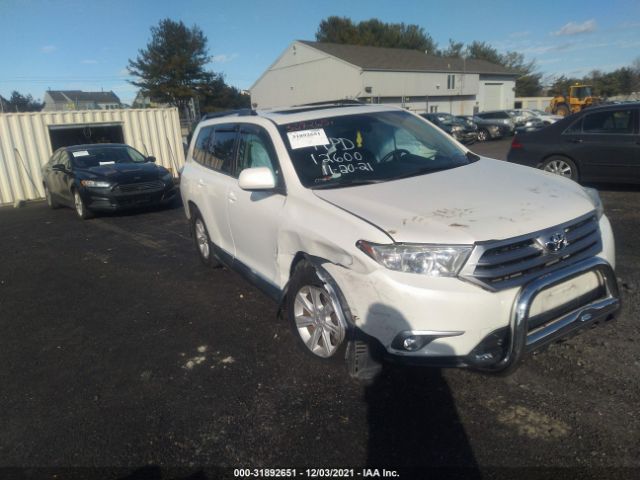 TOYOTA HIGHLANDER 2013 5tdbk3eh8ds251421