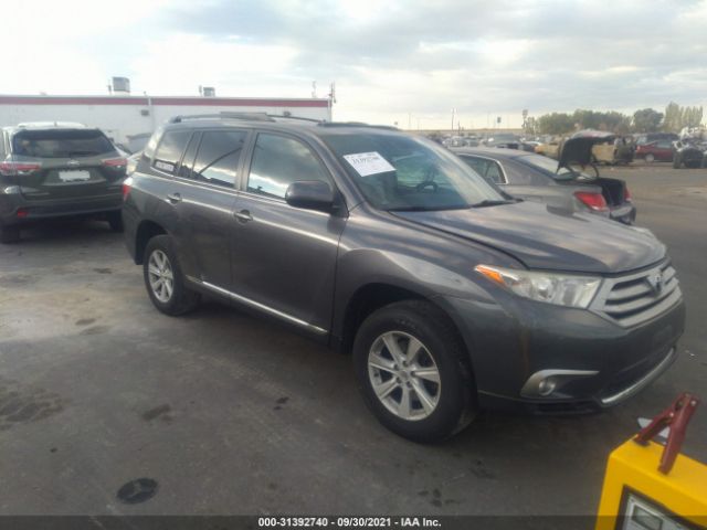 TOYOTA HIGHLANDER 2013 5tdbk3eh8ds253184