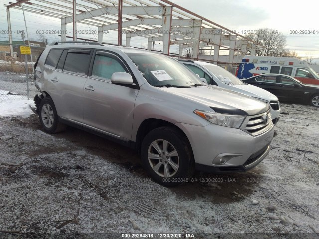 TOYOTA HIGHLANDER 2013 5tdbk3eh8ds253864