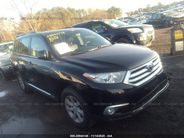 TOYOTA HIGHLANDER 2013 5tdbk3eh8ds256750