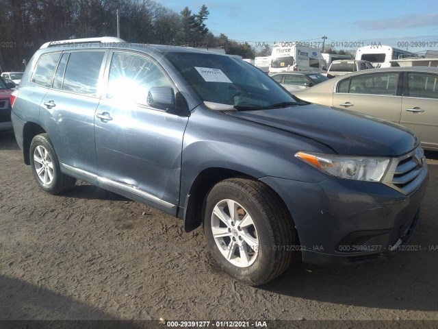 TOYOTA HIGHLANDER 2013 5tdbk3eh8ds263892