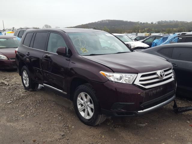 TOYOTA HIGHLANDER 2013 5tdbk3eh8ds279073