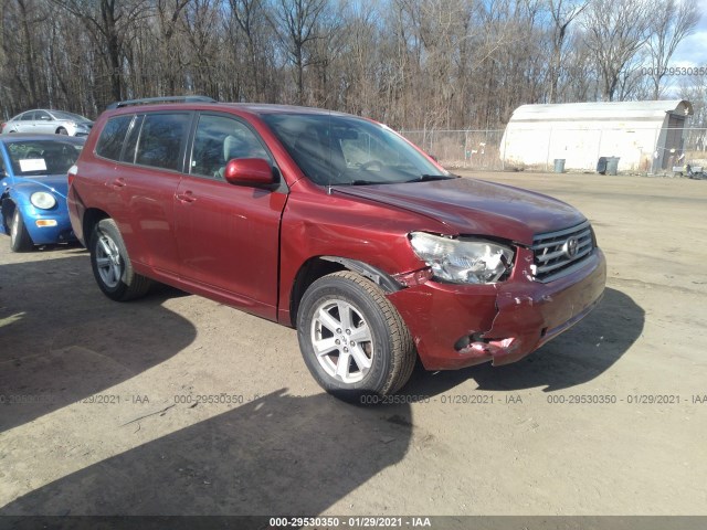 TOYOTA HIGHLANDER 2010 5tdbk3eh9as002198