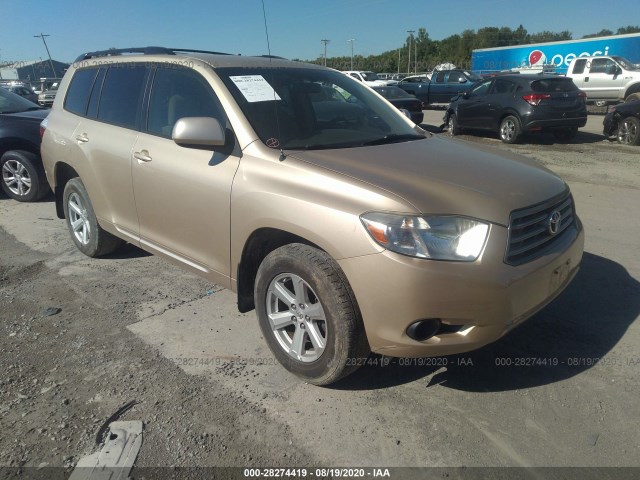 TOYOTA HIGHLANDER 2010 5tdbk3eh9as006185