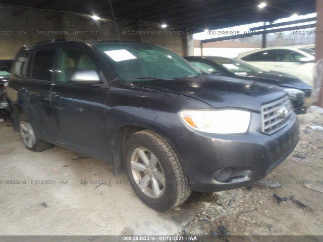 TOYOTA HIGHLANDER 2010 5tdbk3eh9as006414