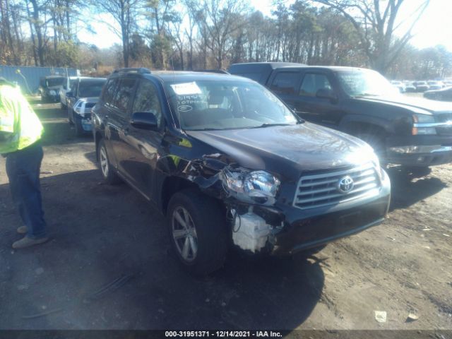 TOYOTA HIGHLANDER 2010 5tdbk3eh9as007210