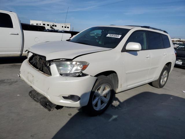 TOYOTA HIGHLANDER 2010 5tdbk3eh9as007739