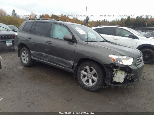 TOYOTA HIGHLANDER 2010 5tdbk3eh9as016313