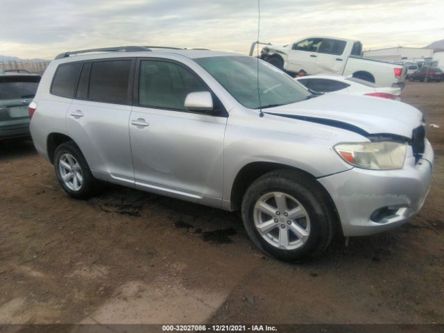 TOYOTA HIGHLANDER 2010 5tdbk3eh9as026727