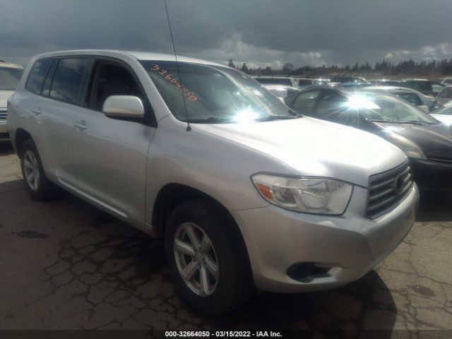 TOYOTA HIGHLANDER 2010 5tdbk3eh9as029921