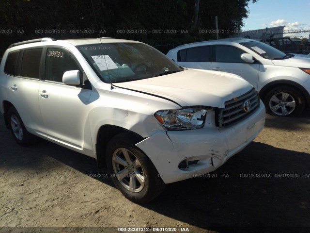 TOYOTA HIGHLANDER 2010 5tdbk3eh9as031300