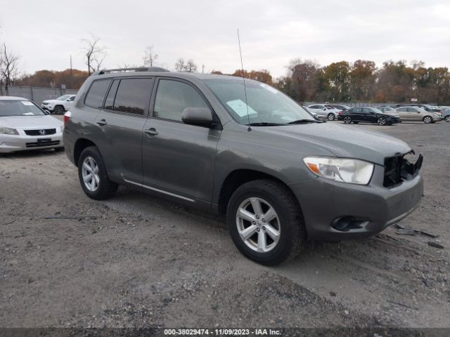 TOYOTA HIGHLANDER 2010 5tdbk3eh9as034388