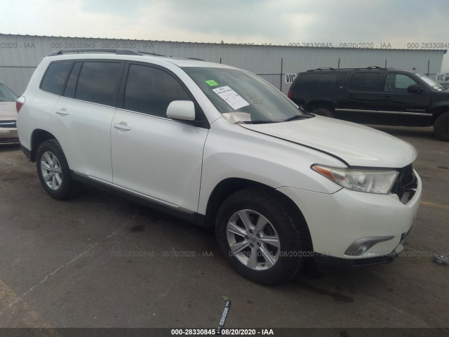 TOYOTA HIGHLANDER 2011 5tdbk3eh9bs041584