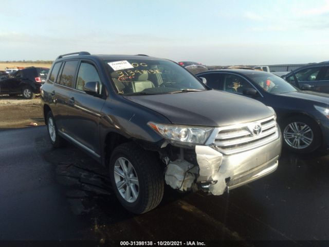 TOYOTA HIGHLANDER 2011 5tdbk3eh9bs043500