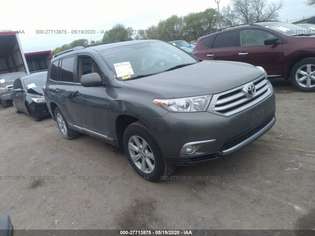 TOYOTA HIGHLANDER 2011 5tdbk3eh9bs044355