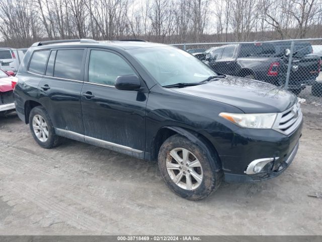 TOYOTA HIGHLANDER 2011 5tdbk3eh9bs044419