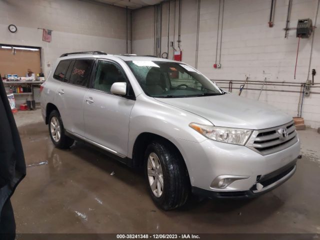 TOYOTA HIGHLANDER 2011 5tdbk3eh9bs046266