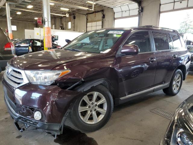 TOYOTA HIGHLANDER 2011 5tdbk3eh9bs047417