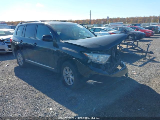 TOYOTA HIGHLANDER 2011 5tdbk3eh9bs055274