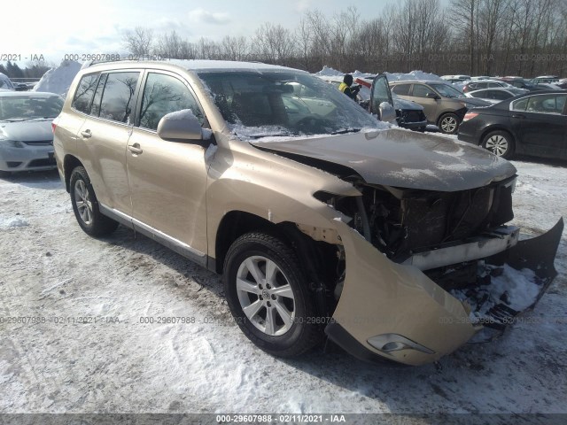 TOYOTA HIGHLANDER 2011 5tdbk3eh9bs057588