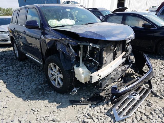 TOYOTA HIGHLANDER 2011 5tdbk3eh9bs062323