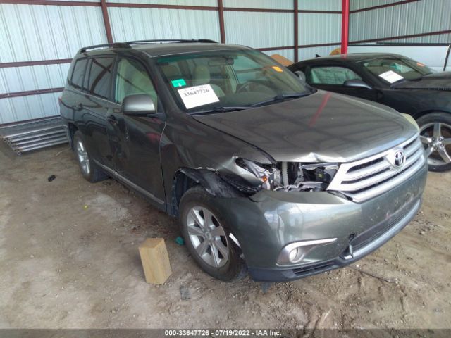 TOYOTA HIGHLANDER 2011 5tdbk3eh9bs062869