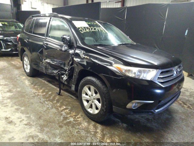 TOYOTA HIGHLANDER 2011 5tdbk3eh9bs066291