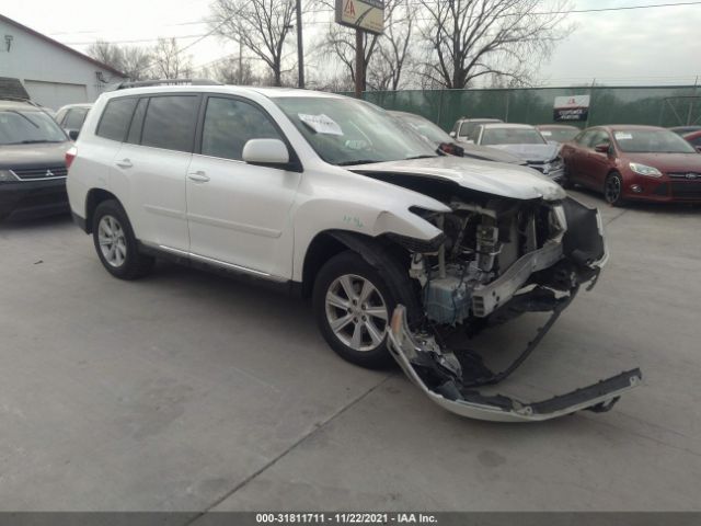 TOYOTA HIGHLANDER 2011 5tdbk3eh9bs066727