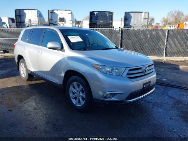 TOYOTA HIGHLANDER 2011 5tdbk3eh9bs068591