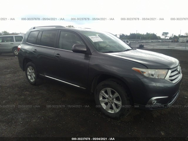 TOYOTA HIGHLANDER 2011 5tdbk3eh9bs072351