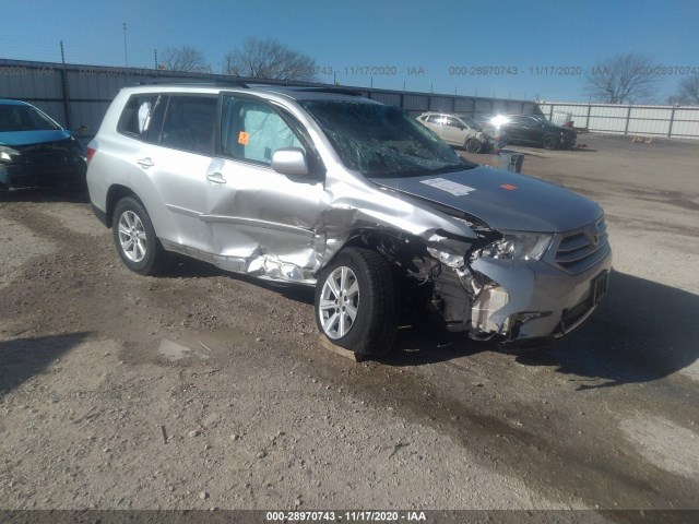 TOYOTA HIGHLANDER 2011 5tdbk3eh9bs076240