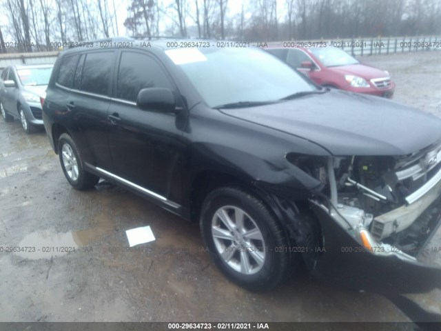 TOYOTA HIGHLANDER 2011 5tdbk3eh9bs085746