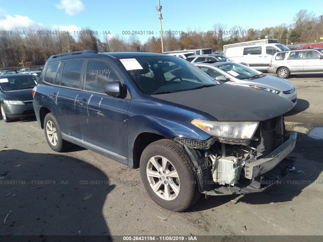 TOYOTA HIGHLANDER 2011 5tdbk3eh9bs086623