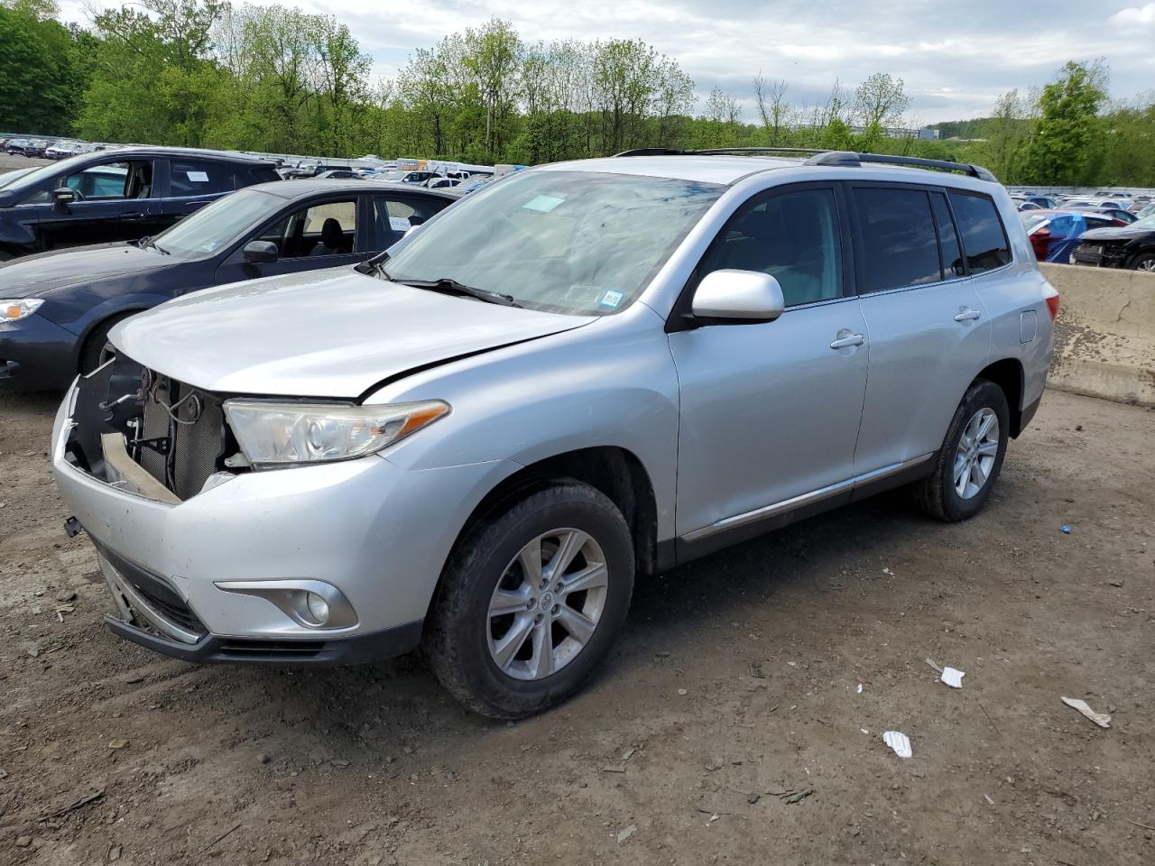 TOYOTA HIGHLANDER 2011 5tdbk3eh9bs089022