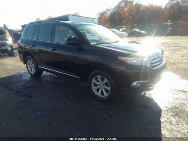 TOYOTA HIGHLANDER 2012 5tdbk3eh9cs094917