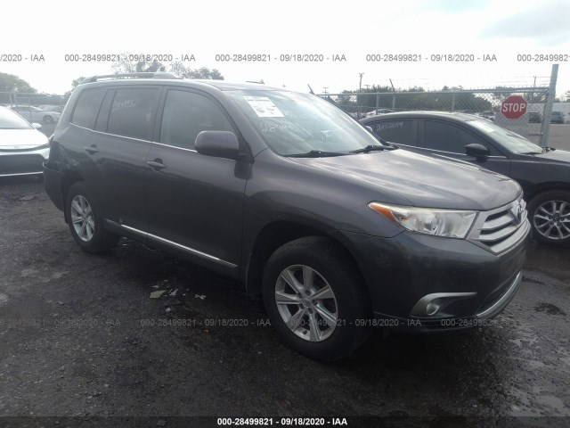 TOYOTA HIGHLANDER 2012 5tdbk3eh9cs096960