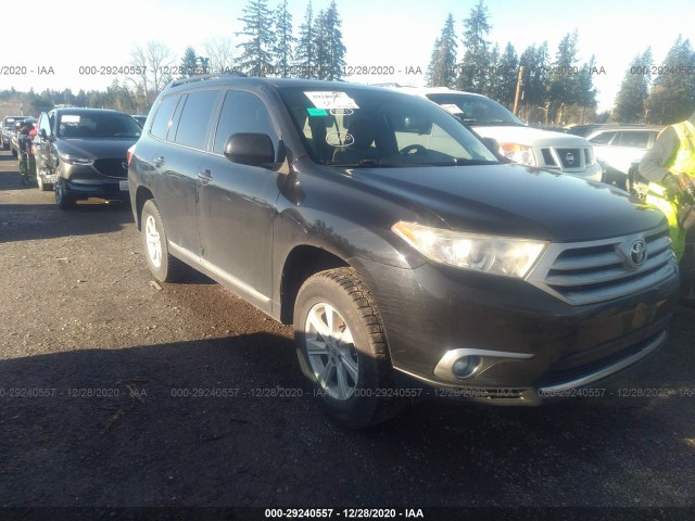 TOYOTA HIGHLANDER 2012 5tdbk3eh9cs099826