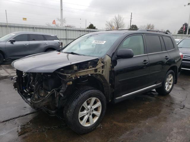 TOYOTA HIGHLANDER 2012 5tdbk3eh9cs107648