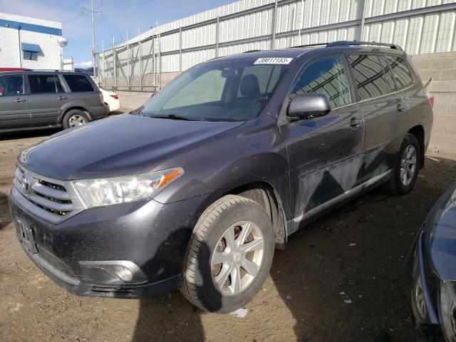 TOYOTA HIGHLANDER 2012 5tdbk3eh9cs112784