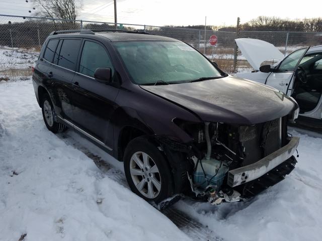 TOYOTA HIGHLANDER 2012 5tdbk3eh9cs115992